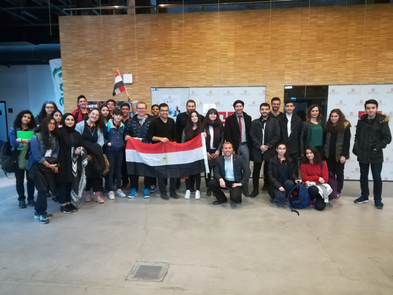 Abdullah Gül University, Intercultural, Workshops, AGU International Office, AGUV Tekden Anadolu Lisesi, Kayseri, Egypt
